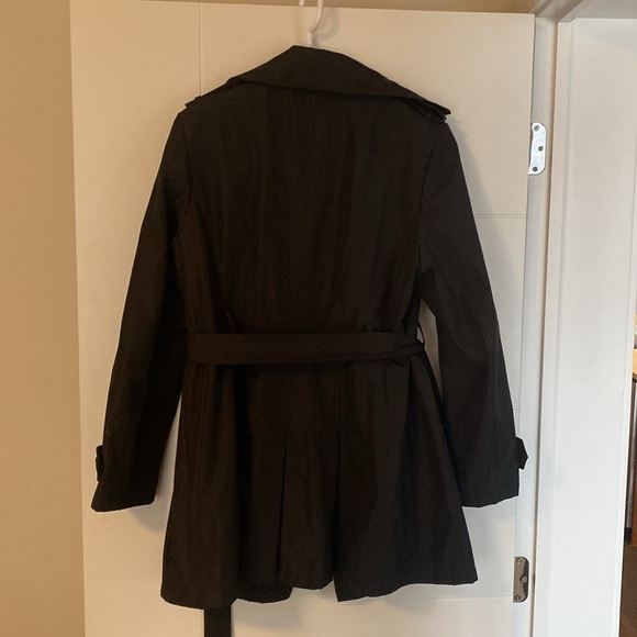 Calvin Klein Black Trench Coat - Picture 4 of 4